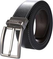 tonywell leather reversible removable rotated men's accessories and belts логотип