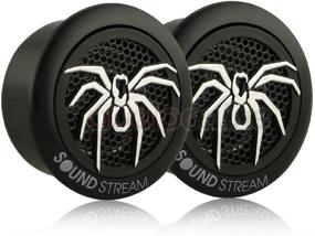 img 1 attached to 🔊 Soundstream TWS.3N 110 Watts 1-Inch PEI Dome 4 Ohm Tweeters,Black and Silver: Powerful Audio Enhancement for Your Sound System