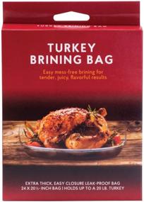 img 1 attached to 🦃 HIC Harold Import Co. Brining Bag for Turkey - Set of 1