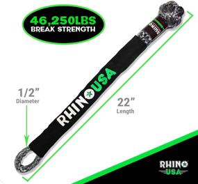 img 2 attached to Rhino USA Synthetic Shackle 2 Pack