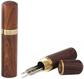 img 4 attached to 🪥 Portable Okared Wood Toothpick Dispenser