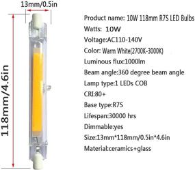 img 3 attached to Halogen Equivalent J Type 360°Beam Landscape