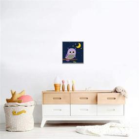 img 2 attached to 🦉 Komidea DIY Oil Painting: Paint-by-Number Owl Kits for Kids - Beginner-Friendly & 8x8inch Size