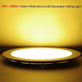 img 3 attached to Yescom Ultra Thin Incandescent Equivalent Downlight