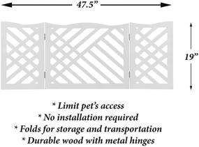 img 3 attached to Самостоятельный деревянный забор Etna из 3-х панелей
