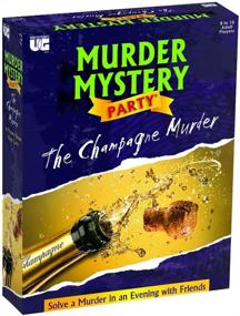 img 1 attached to 🍾 The Champagne Murder - Murder Mystery Party Game for 6-8 Players (Ages 18+), Role Play Game by University Games