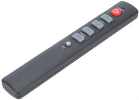 img 1 attached to Grigio Universal Remote Control with 6 Large Buttons for TV/STB/DVD/DVB/HiFi/VCR: Smart Digital TV Box Learning Controller