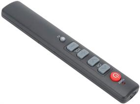 img 2 attached to Grigio Universal Remote Control with 6 Large Buttons for TV/STB/DVD/DVB/HiFi/VCR: Smart Digital TV Box Learning Controller