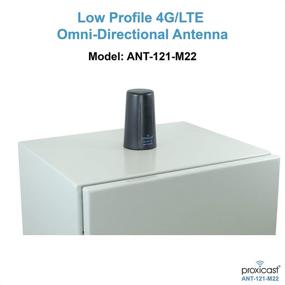 img 3 attached to Durable Vandal-Resistant Screw Mount Antenna for Cisco, Cradlepoint, Digi, Novatel, and More: 4G/LTE Omni-Directional with 10ft Coax Lead