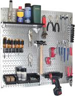 🔧 maximize storage and organization with wall control galvanized steel pegboard tool organizer logo