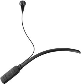 img 1 attached to Skullcandy Ink'd Bluetooth беспроводные наушники: высококачественный звук, шумоизоляция, 8-часовой аккумулятор, легкая ободка [черный]