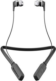 img 2 attached to Skullcandy Ink'd Bluetooth беспроводные наушники: высококачественный звук, шумоизоляция, 8-часовой аккумулятор, легкая ободка [черный]