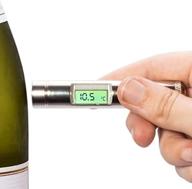 🍷 alltemp select infrared wine thermometer with clip - enhanced by sleek plastic casing logo