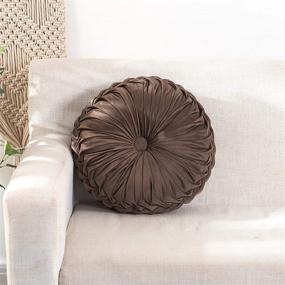 img 4 attached to Cushion Pleated European Home Decorative Bedding