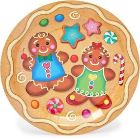 img 2 attached to 🎄 Convenient Disposable Gingerbread Christmas Appetizer Plates: Ideal for Festive Feasting