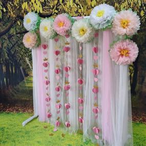 img 1 attached to Mybbshower Flowers Wedding Outdoor Decoration