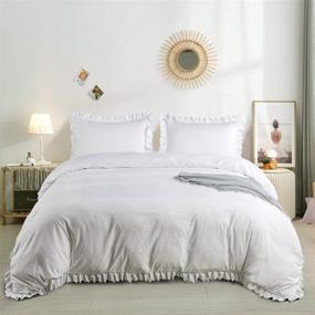 img 4 attached to Breathable Comforter with Closure 🛏️ for Kids' Home Store - DuShow Bedding