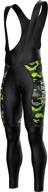 🚴 sparx men winter cycling thermal roubaix bib tights - padded bib pants with high visibility for maximum comfort and style logo