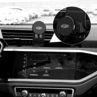 kucok car phone holder mount fit for audi q3 2015-2018 logo