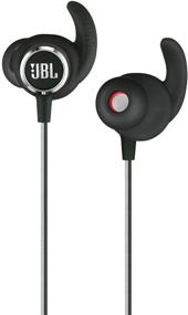 img 2 attached to Обновленные беспроводные наушники для спорта JBL Reflect Mini 2 в ухе - черные с трехкнопочным пультом дистанционного управления, микрофоном и улучшенным звуком