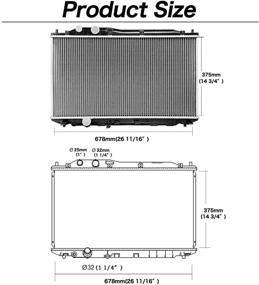 img 2 attached to Radiator Honda Civic Sport ATRD1045