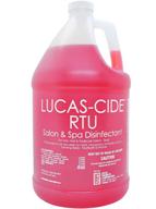 powerful lucas-cide salon and spa disinfectant refill - 1 gallon: germ-fighting solution for deep cleansing logo