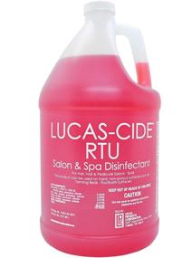 img 1 attached to Powerful LUCAS-CIDE Salon and Spa Disinfectant Refill - 1 Gallon: Germ-fighting Solution for Deep Cleansing