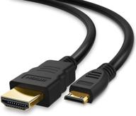 🔌 brendaz 4k mini hdmi to hdmi cable – high speed ultra hd 2.0 cable 10-ft: compatibility with canon eos 5d mark ii, iii, rebel t7i, 60d, t6i, t6, t6s, t5, t5i dslr cameras (10-feet) logo