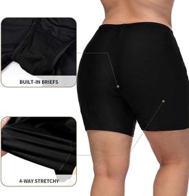 img 2 attached to ATTRACO Swimwear Swimsuits Tankini Boardshorts Women's Clothing