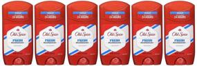 img 1 attached to Old Spice High Endurance Fresh Scent Men's Deodorant, 6-Pack - Long-lasting Odor Protection