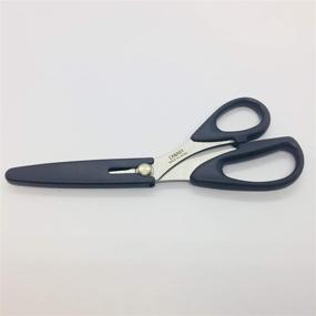 img 2 attached to ✂️ CANARY Fabric Scissors: Premium Japanese Stainless Steel 8.25 Inch, Heavy Duty Household Cloth Scissors for Precise Fabric Cutting - Made in Japan