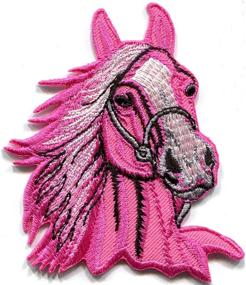 img 1 attached to Mustang Stallion Embroidered Appliques Patches