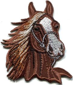 img 3 attached to Mustang Stallion Embroidered Appliques Patches