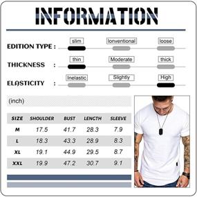 img 1 attached to Nhicdns Athletic Lightweight Sweatshirt Pullover Men's Clothing for Active