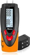 🌧️ beetro moisture tester & water leak detector - pin type wood moisture meter with backlit lcd display, 6 modes, light-indicating, includes 4 aaa batteries (model: be0083) logo