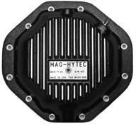 enhance performance with mag-hytec rear differential cover for dodge van, ram 1500, durango & select dakotas (12-9.25 axle) logo