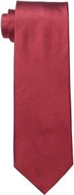 img 1 attached to Bruno Piattelli Mens Solid Burgundy Men's Accessories