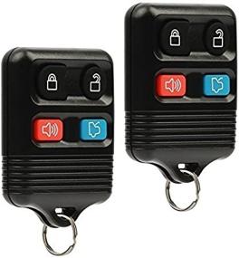 img 3 attached to 🔑 Set of 2 Key Fob Keyless Entry Remotes for Ford, Lincoln, Mercury, Mazda - CWTWB1U331 GQ43VT11T CWTWB1U345 4-btn