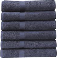 pls home premium towels anthracite logo