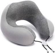 🌍 phixnozar memory foam travel pillow – neck pillow for airplane travel – comfort & lightweight – enhanced support design – washable cover – essential travel accessory logo