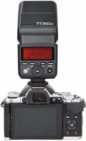img 1 attached to Улучшенный вспышка для камеры Godox TT350O 2.4G HSS 1/8000s TTL GN36 Speedlite | Олимпус / Панасоник Беззеркальная цифровая камера | В комплекте фильтры цвета EACHSHOT