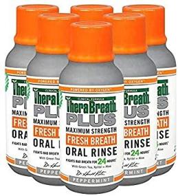 img 3 attached to 🌬️ TheraBreath Plus Fresh Breath Maximum Strength 24-Hour Oral Rinse, Peppermint, 3 oz (Pack of 6): Superior Breath Freshener for All-Day Confidence