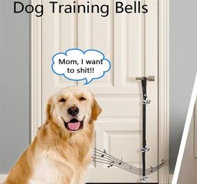 img 1 attached to 🔔 Baikey Dog Training Bell - 2 Pack Doorbells for Potty Training - Adjustable Pet Puppy Door Bell - Extra Large Loud Bell for Housetraining - Door Knob Bell for Houserbreaking