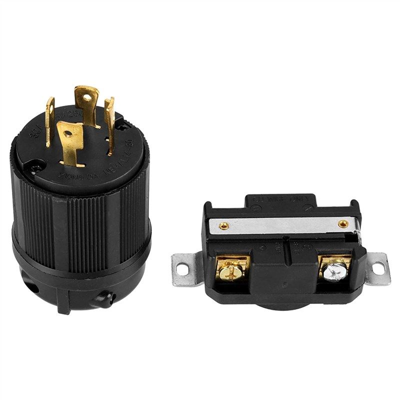 저항 발생기 125v 250v 접점 receptacle 로고