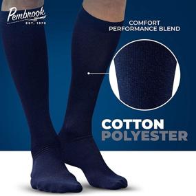 img 2 attached to Mens Compression Socks 6 Pack Graduated