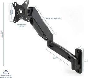 img 3 attached to VIVO Adjustable Extended Articulating MOUNT V001G