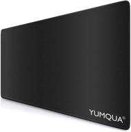yumqua расширенный 31 5×11 8×0 12 сшитый премиум-текстурированный логотип