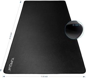 img 3 attached to YUMQUA Расширенный 31 5×11 8×0 12 Сшитый Премиум-текстурированный