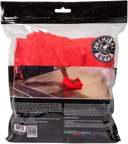 img 2 attached to 🎉 Red Ultra Plush Edgeless Microfiber Towel by Chemical Guys: The Ultimate Happy Ending