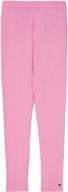 👖 tommy hilfiger elastic leggings: adaptive girls' clothing for leggings logo